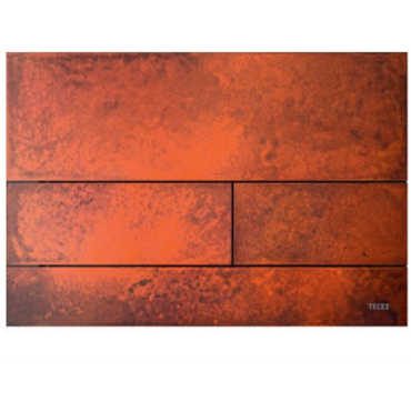 Панель смыва Tece TECEsquare II 9240845 ржавая сталь