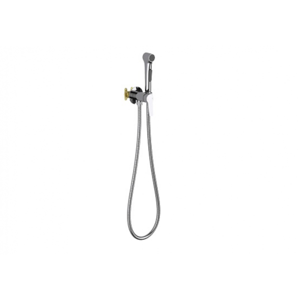 Комплект для гигиенического душа AQUATEK Лугано AQ1719CR хром