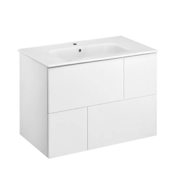 Тумба под раковину Roca Luna ZRU9307765 белый матовый