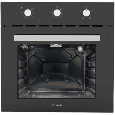 Электрический духовой шкаф Hyundai HEO 66311 BG черный/серебристый