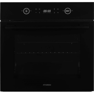 Электрический духовой шкаф Hyundai HEO 6752 BG черное стекло