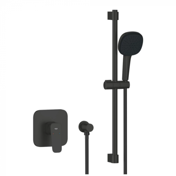 Душевая система GROHE Cubeo 1053352430 черный матовый