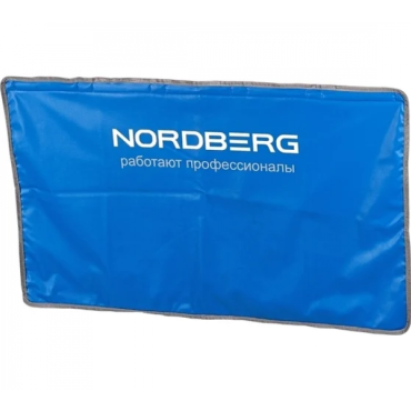 Накидка на крыло NORDBERG 110х65 прямоугольная без выреза с магнитом и подкладкой NN1R