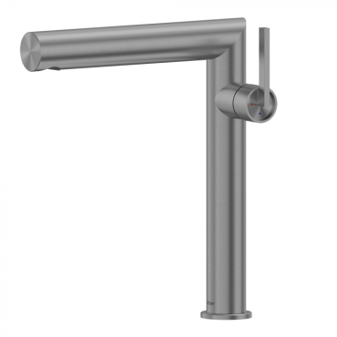 Смеситель для раковины Abber Perfekte 316 AF8A11BGG-L оружейная сталь брашированная