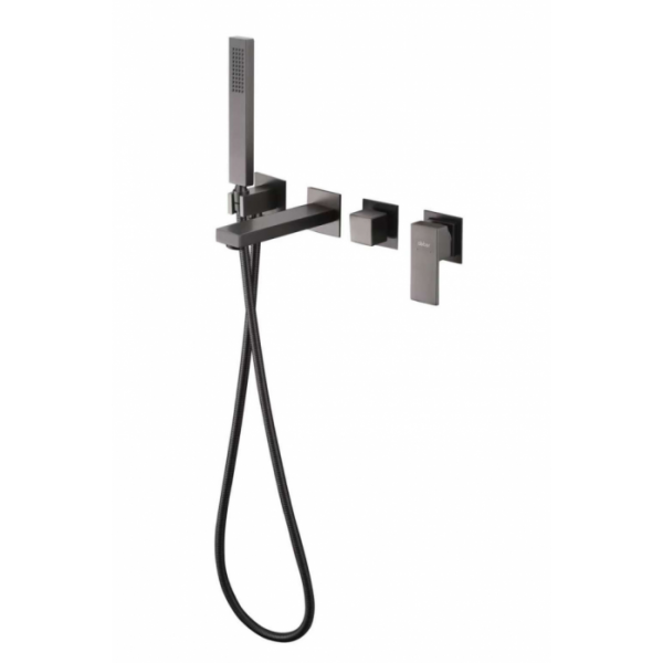 Смеситель для ванны Abber Daheim AF8230NG никель