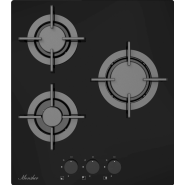 Газовая варочная панель Monsher MGG 44 Noir