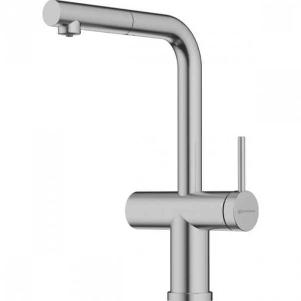 Смеситель для кухни Omoikiri Karatsu-S-BN нержавеющая сталь 4994589