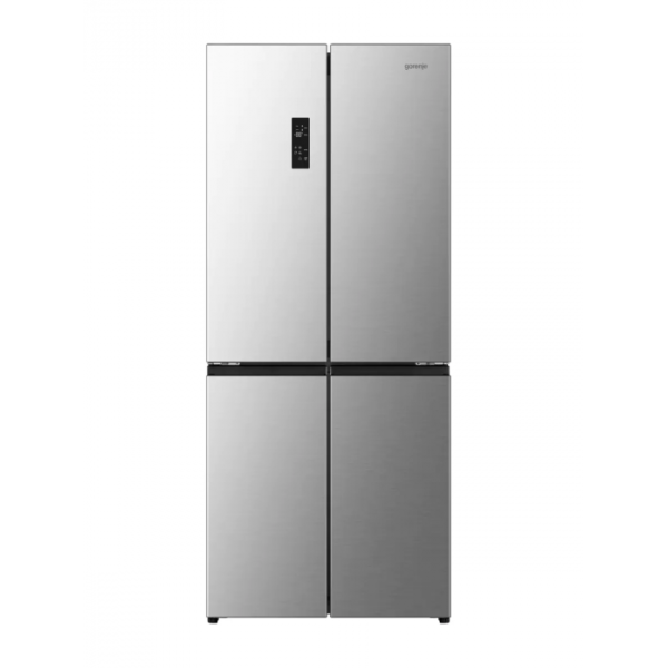 Холодильник Gorenje NRM819E61X серый