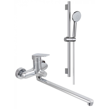 Комплект AQUATEK Вега AQ1037CR хром (AQ1042CR+AQ2017CR)