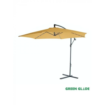 Зонт садовый Green Glade 6013 с LED подсветкой светло-коричневый Зонт садовый Green Glade 6013 с LED подсветкой светло-коричневый