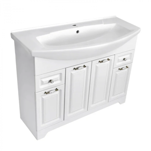 Тумба Stella Polar Кармела 105 ольха белая SP-00001149