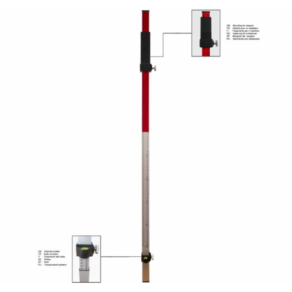 Рейка нивелирная ADA Laser STAFF A00230