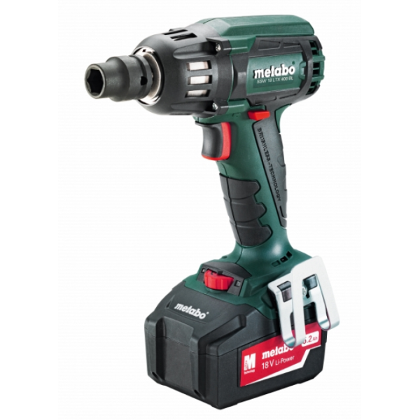 Аккумуляторный ударный гайковерт Metabo SSW 18 LTX 400 BL 602205650