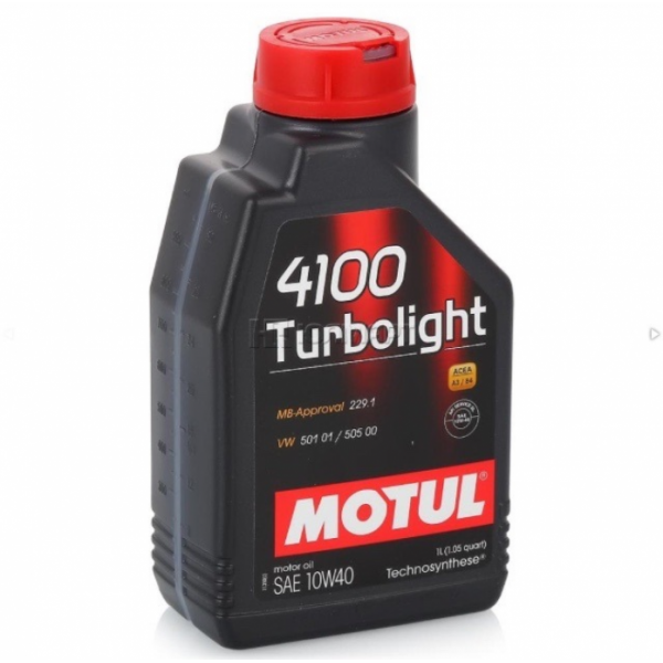 Масло моторное MOTUL 4100 Turbolight 10W40 1л 102774