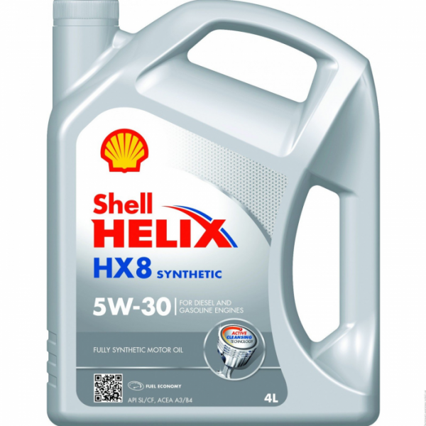 Масло моторное SHELL Helix HX8 5W30 4л