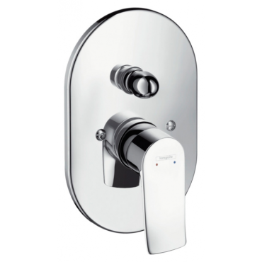 Смеситель для ванны и душа Hansgrohe Metris 31484000 для ванны с душем