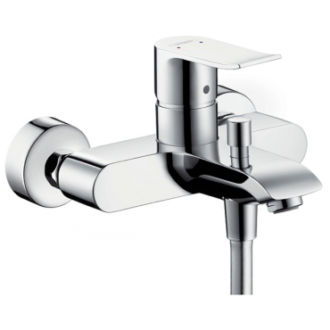 Смеситель для ванны Hansgrohe Metris 31480000 хром Смеситель для ванны Hansgrohe Metris 31480000 хром