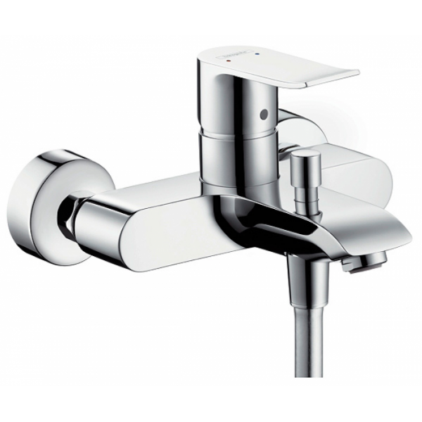 Смеситель для ванны Hansgrohe Metris 31480000 хром