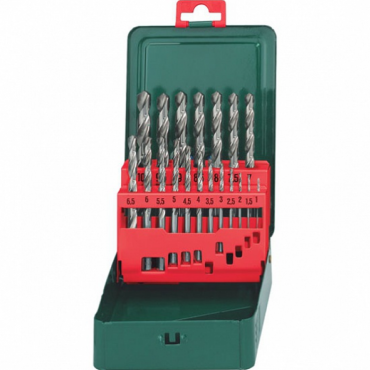 Набор HSS-G свёрел METABO Metabo Набор HSS-G 19 свёрел (1-10мм) в мет.коробке 627153000 Набор HSS-G свёрел METABO Metabo Набор HSS-G 19 свёрел (1-10мм) в мет.коробке 627153000