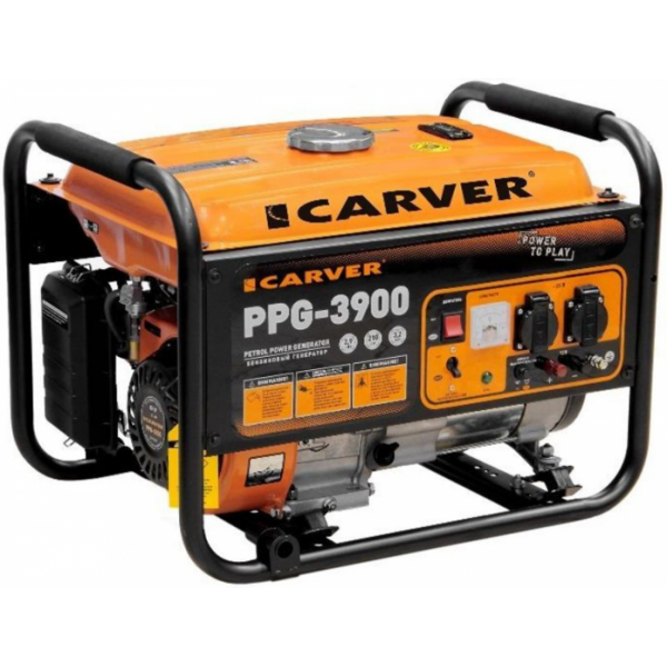 Бензиновый генератор CARVER PPG-3900 LT-170F 01.020.00007