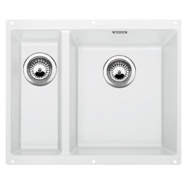 Кухонная мойка Blanco SUBLINE 340/160-U 523562 чаша справа белый