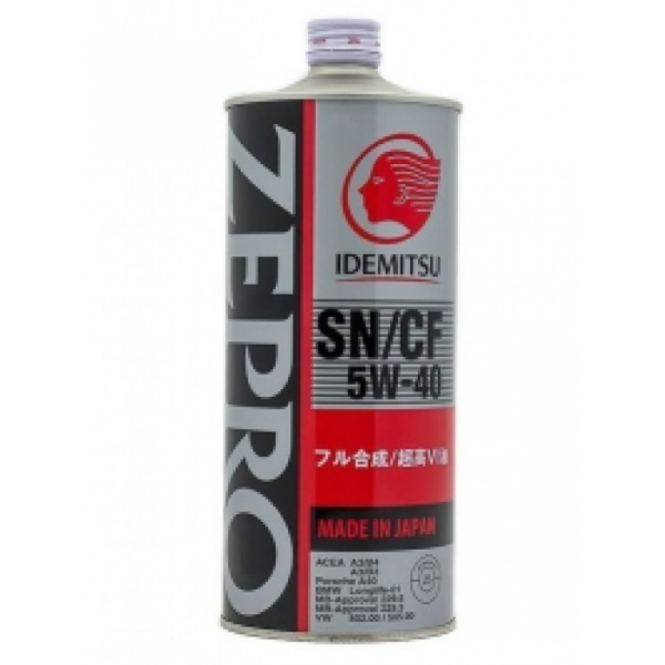 Масло моторное Idemitsu Zepro Euro Spec SN/CF 5W40 4л 1849-004