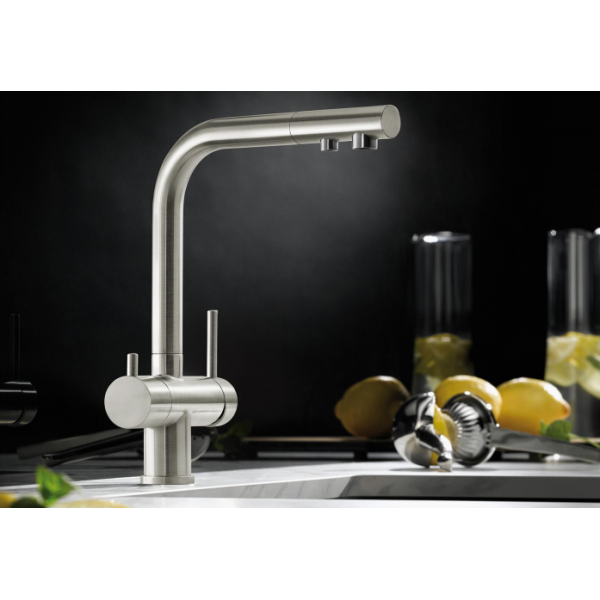 Смеситель для кухни Blanco FONTAS II 525138 UltraResist нержавеющая сталь