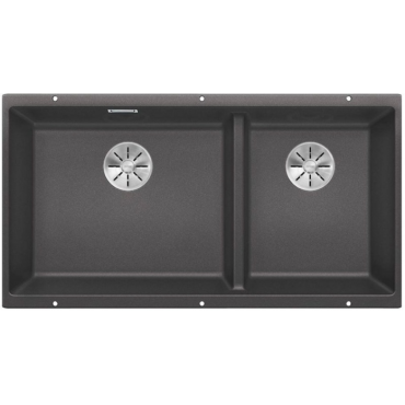 Кухонная мойка Blanco SUBLINE 480/320-U 523585 темная скала