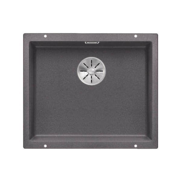 Кухонная мойка Blanco SUBLINE 500-U 523433 InFino темная скала