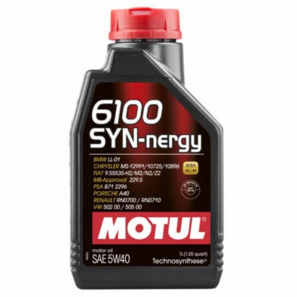 Масло моторное MOTUL 6100 Syn-Nergy 5W40 1 л 107975