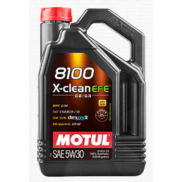 Масло моторное синтетическое MOTUL 8100 X-clean EFE 5W30 4 л 109171