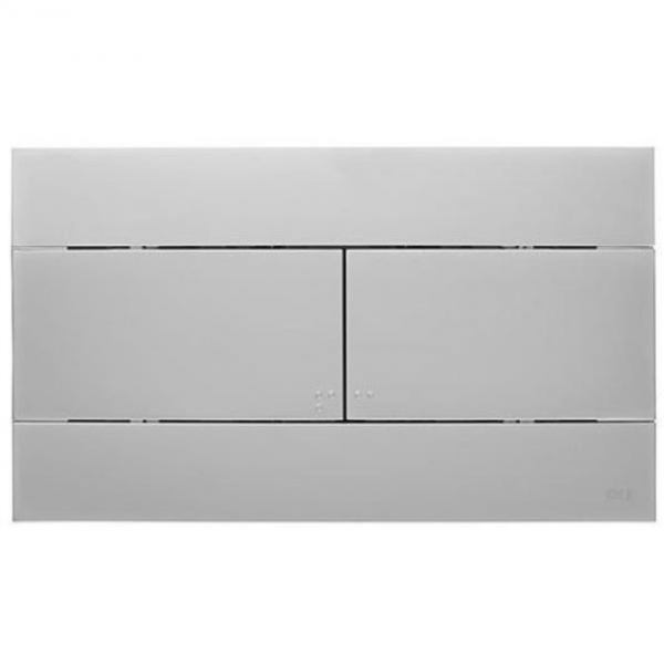 Панель смыва OLI Slim Inox матовый 57141
