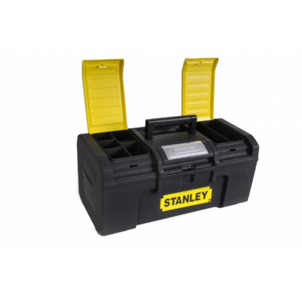 Ящик для инструментов Stanley Stanley ящик для инструмента "stanley line toolbox" пластмассовый 16'' / 39,4х 22х16,2см (1-79-216) 1-79-216