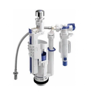 Механизм двойного слива Kerasan 750990 Geberit хром