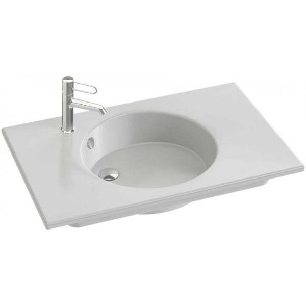 Раковина-столешница Jacob Delafon ODEON RIVE GAUCHE EXAW112-Z-00 80 см белый