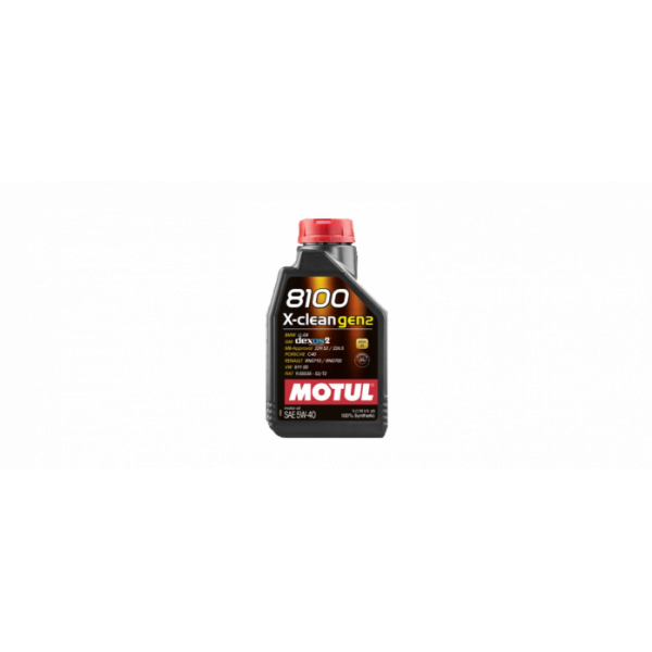 Масло моторное MOTUL 8100 X-clean GEN2 5w40 1л 109761/24752