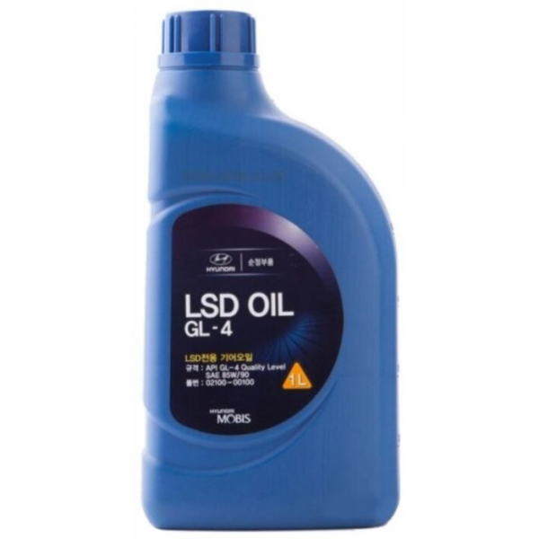 Масло трансмиссионное Hyundai/Kia LSD Oil 85W90 1 л 02100-00100