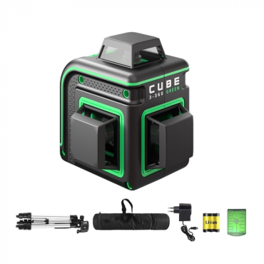 Уровень лазерный ADA Cube 3-360 GREEN Professional Edition A00573 653458
