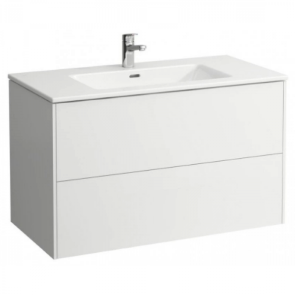 Тумба с раковиной Laufen Pro S 100x50 8.6496.2.261.104.1 белый глянец