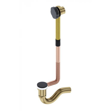 Слив перелив Timo 8004/03 черный матовый