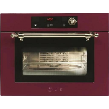 Комбинированный духовой шкаф ILVE 645-SCHSW/BUG бургунди (ручки латунь)