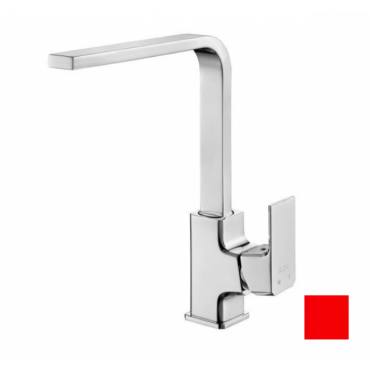 Смеситель для раковины E.C.A. Tiera 286 103318123EX красный хром