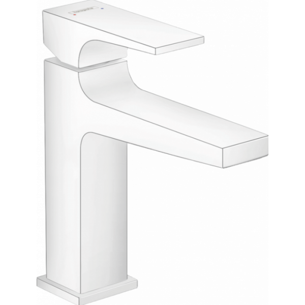 Смеситель для раковины Hansgrohe Metropol 32507700 матовый белый