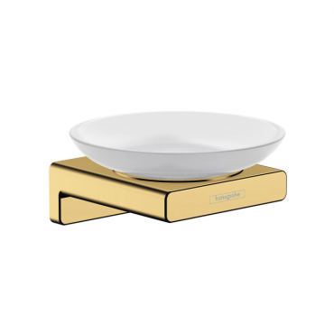 Мыльница Hansgrohe AddStoris 41746990 полированное золото