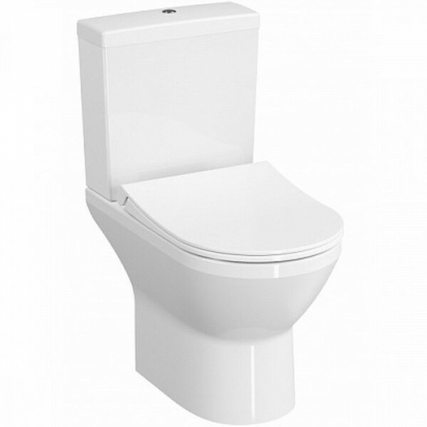 Унитаз компакт Vitra Integra Round Open-Back 9833B003-7206 белый