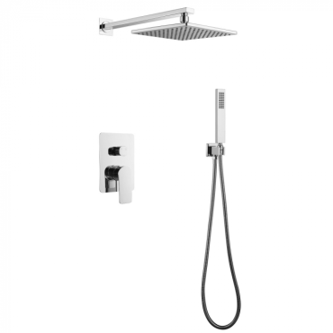 Душевая система Abber Weiss Insel AF8018 хром