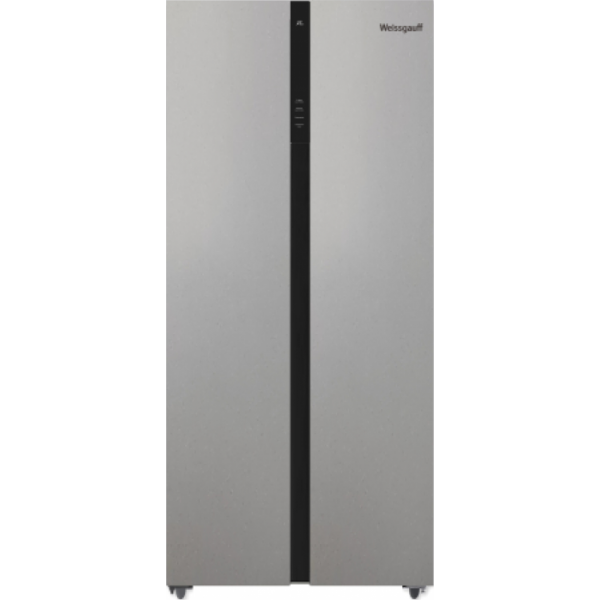 Холодильник Weissgauff WSBS 500 Inverter NoFrost Bru Steel Glass