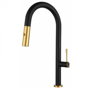 Смеситель - Rivelato Asti3972500 nero oro