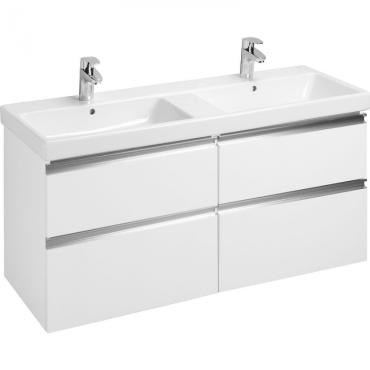 Тумба под раковину Roca The Gap ZRU9307637 белый глянец Тумба под раковину Roca The Gap ZRU9307637 белый глянец