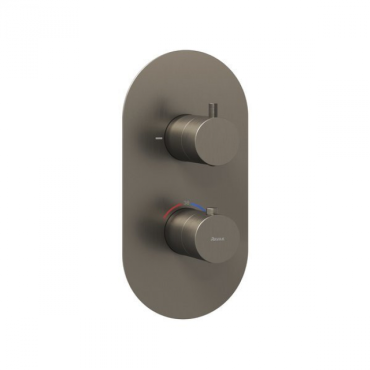 Смеситель скрытого монтажа Ravak Espirit ES 063.20GB.O2 X070323 графит